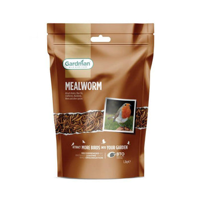 Gardman Mealworm Pouch 1.2kg - Ormskirk Pets