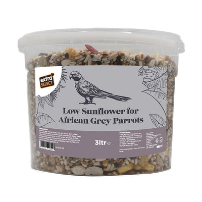 Extra Select Low Sunflower For African Grey Parrots