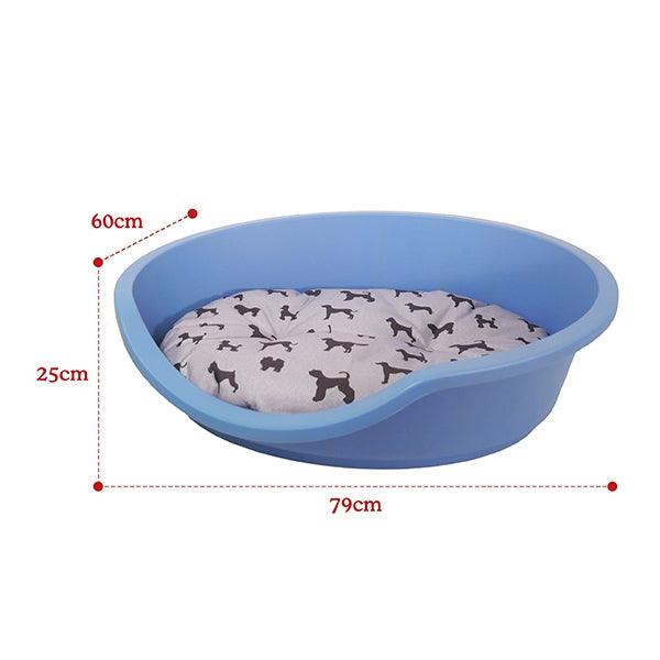 Rosewood Eco Line Plastic Pet Bed Slate Blue - Ormskirk Pets