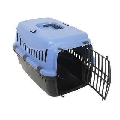 Rosewood Eco Line Pet Carrier Small Slate Blue/Black - Ormskirk Pets