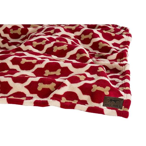 Rosewood Red Bone Pet Fleece Blanket - Ormskirk Pets