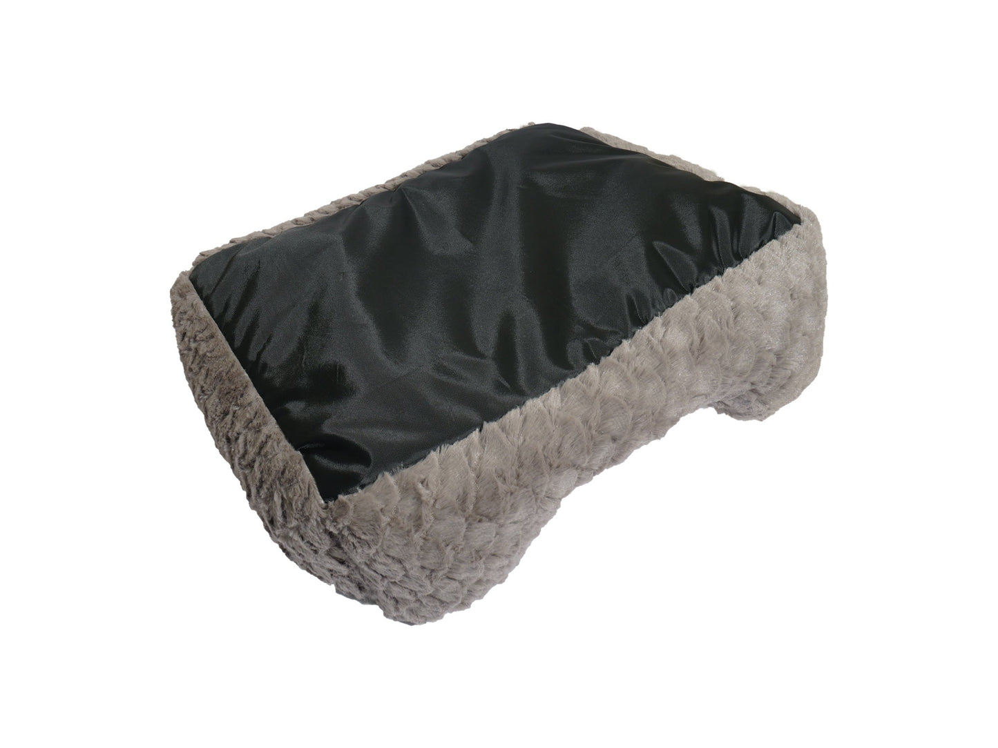 40 Winks Grey & Pink Dog Bed