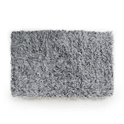 40 Winks Silver Fluff Blanket
