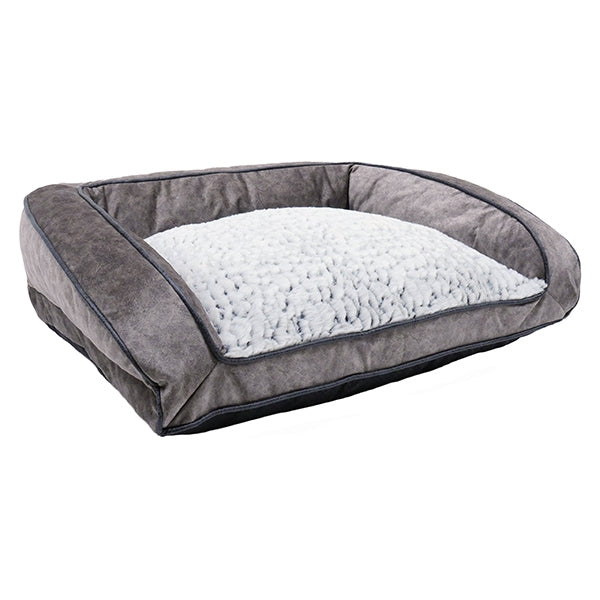 40 Winks Grey Luxury Plush Sofa