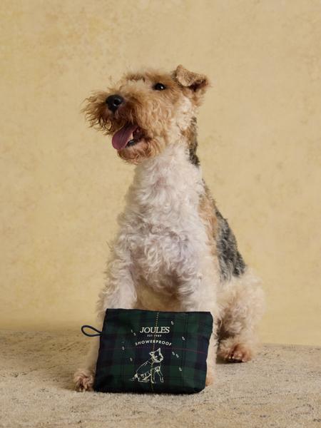 Joules Blackwatch Check Packaway Jacket