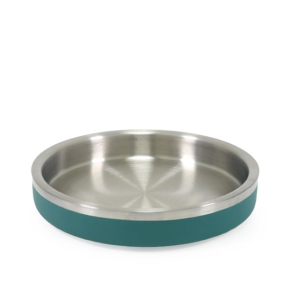 Rosewood Stainless Steel Bowls Premium Bowl 480ml Shallow Teal