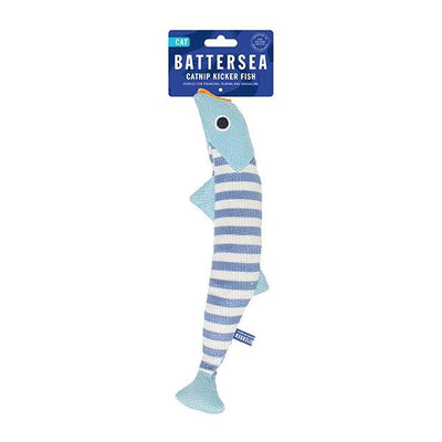 Rosewood Battersea Catnip Kicker Fish (stripe) - Ormskirk Pets