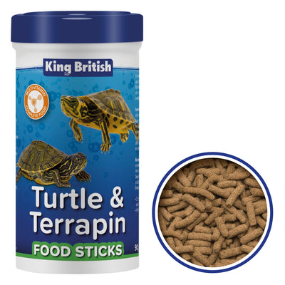 King British Turtle & Terrapin Food Sticks, 90G