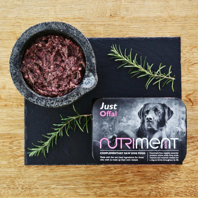Nutriment Dog Adult Just Offal 500g - Ormskirk Pets