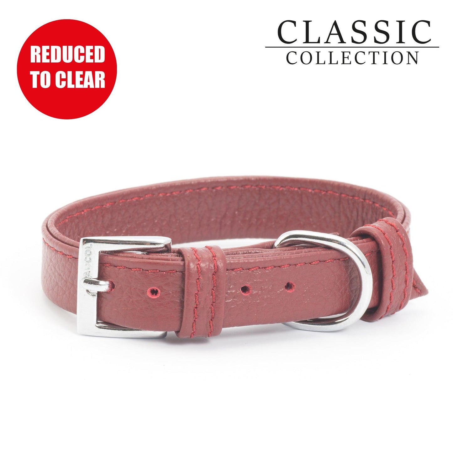 Ancol Folded Collar Red 36-46cm M - Ormskirk Pets