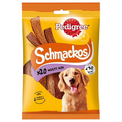 PEDIGREE Schmackos Dog Treats Meat Variety 20 Stick - Ormskirk Pets