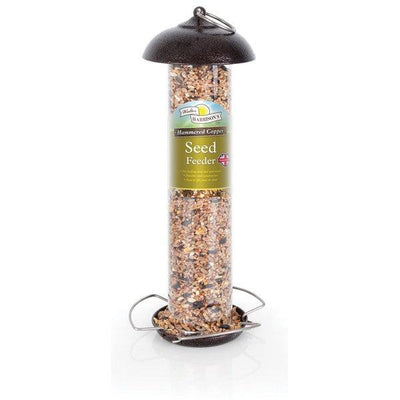 Harrisons Hammertone Copper Seed Feeder 30cm - Ormskirk Pets