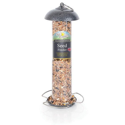 Harrisons Hammertone Silver Seed Feeder 30cm - Ormskirk Pets