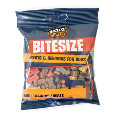 Extra Select Bitesize Mini Training Treats Mixed Flavours 100g