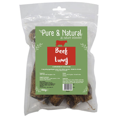 Pure & Natural Beef Lung 12cm