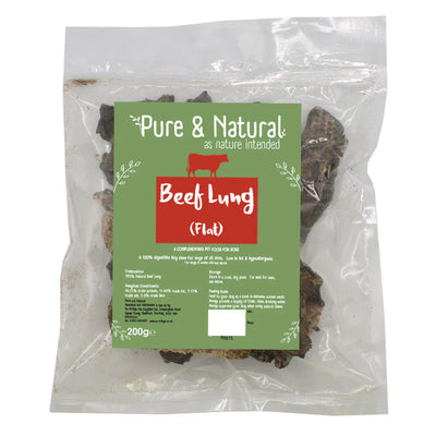 Pure & Natural Beef Lung Flat