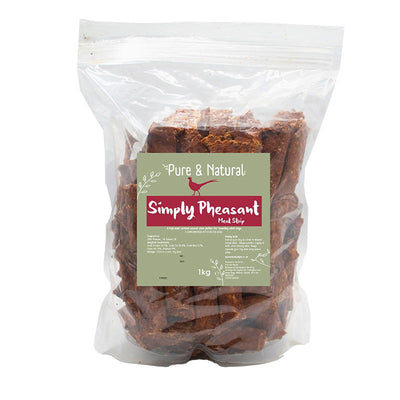 Pure & Natural Meat Strips Pheasant 1kg