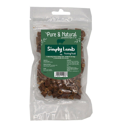 Pure & Natural Simply Meaty Training Treats Lamb