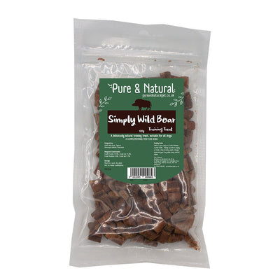 Pure & Natural Simply Meaty Training Treats Wild Boar