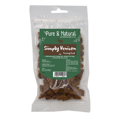 Pure & Natural Simply Meaty Training Treats Venison