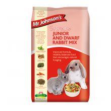 Mr Johnson's Supreme Junior & Dwarf Rabbit Mix 2.25kg - Ormskirk Pets