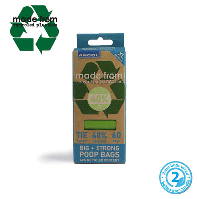 Ancol Made From Poop Bag 4 x Refill pack - Ormskirk Pets
