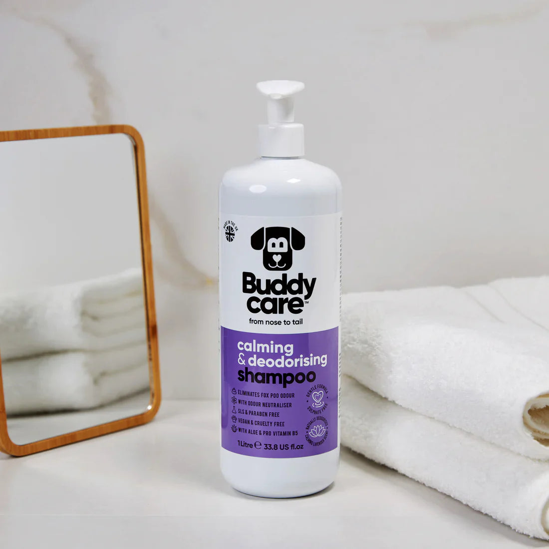 Buddycare Dog Calming & Deodorising Shampoo Lavender