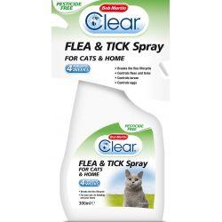 Bob Martin FleaClear Spray Cat & Home 300ml - Ormskirk Pets