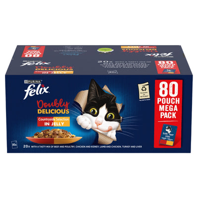 Felix As Good As It Looks Doubly Delicious Countryside Meat 80X85G