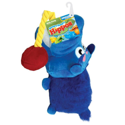 Hasbro Hungry Hungry Hippos Squeak and Tug Plush 17in