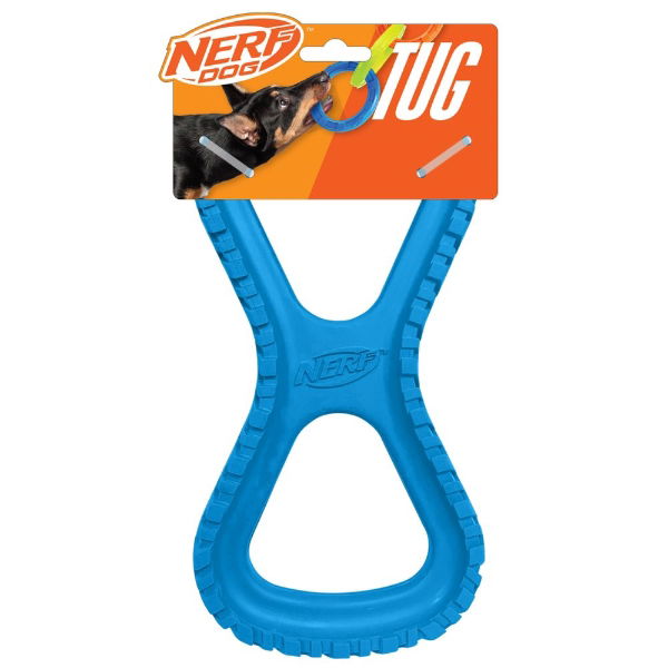 Nerf Dog Rubber Tire Infinity Tug 10in