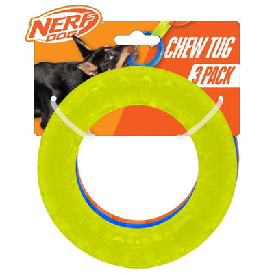 Nerf Dog Translucent TPR EXO Spike Ring 3pk 5in