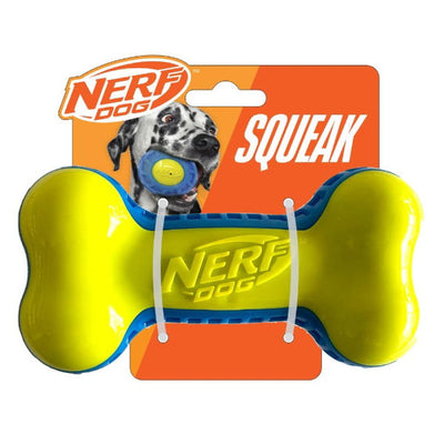 Nerf Dog TPR EXO Micro Squeak Bone 7in
