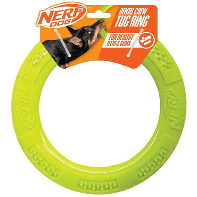 Nerf Dog TPR Dental Tug Ring 9in
