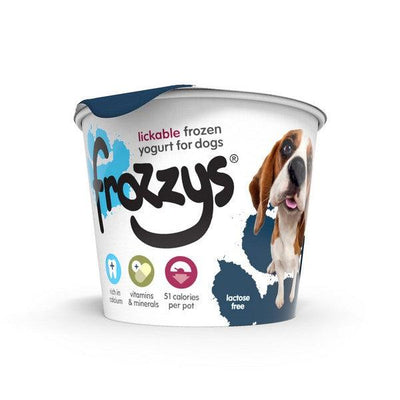 Frozzys Blueberry Frozen Yogurt for Dogs 85g Case of 24 - Ormskirk Pets