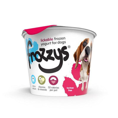 Frozzys Cranberry Frozen Yogurt for Dogs 85g Case of 24 - Ormskirk Pets