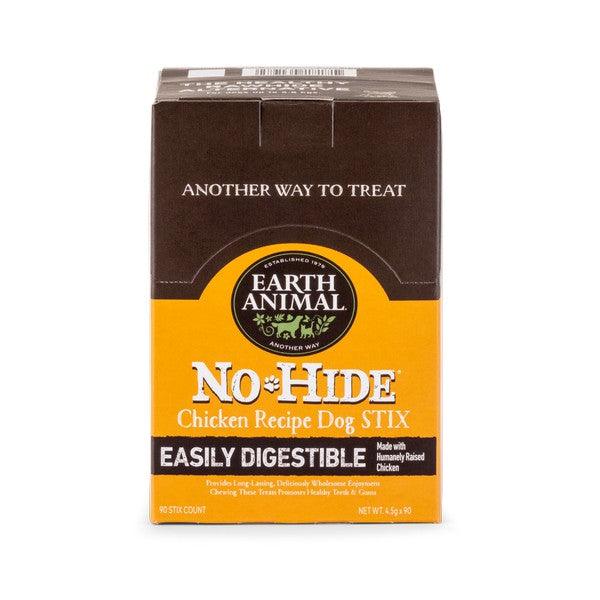 Earth Animal No-Hide Chicken STIX- 90 pk (Case of 90) - Ormskirk Pets
