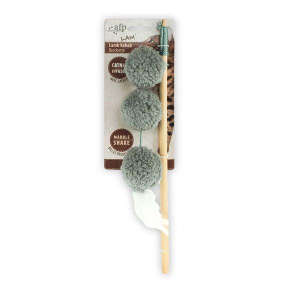 All For Paws Lamb Cat Toy Kebab Wand - Ormskirk Pets