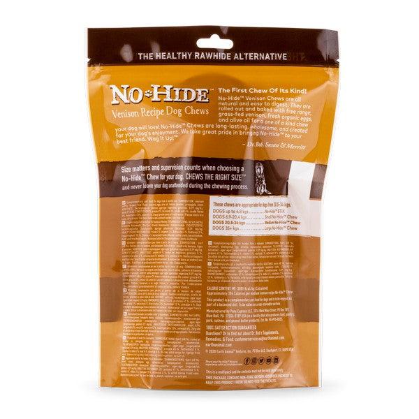 Earth Animal No Hide Venison Medium Chews 2pk 120g - Ormskirk Pets