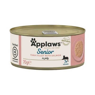 Applaws Tin Senior Cat Tuna & Salmon 24 X 70G