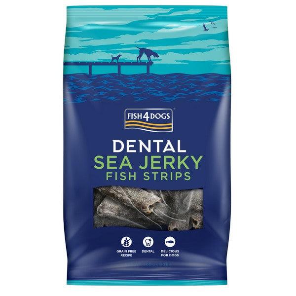 Fish4Dogs Dental Sea Jerky Fish Strips 500g - Ormskirk Pets