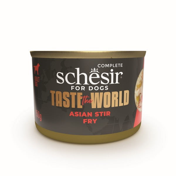 Schesir Taste The World Adult Dog Asian Stir Fry 150g x 8