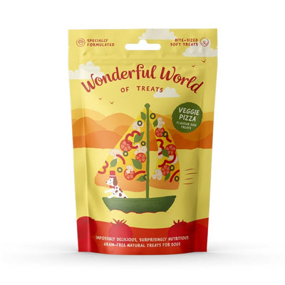 Wonderful World Of Treats Veggie Pizza 50G