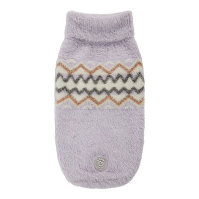 GF Pet Fuzzy Sweater Lavender