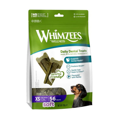 Whimzees Soft Value Bag Extra Small 56pc
