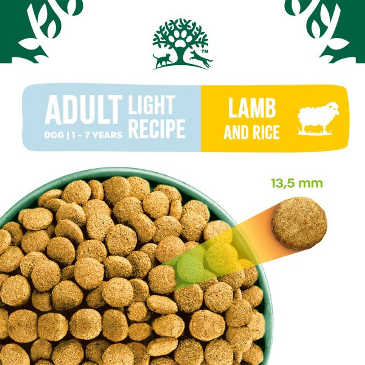 James Wellbeloved Light Adult Lamb & Rice 12kg