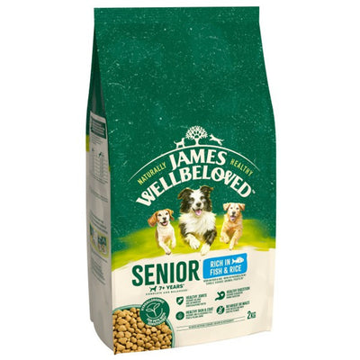 James Wellbeloved Senior Dog Fish & Rice 2Kg