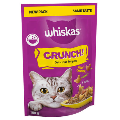 WHISKAS Crunch Cat Treats 100g