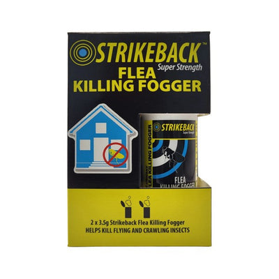 Strikeback Home Flea Killing Fogger 2Pk