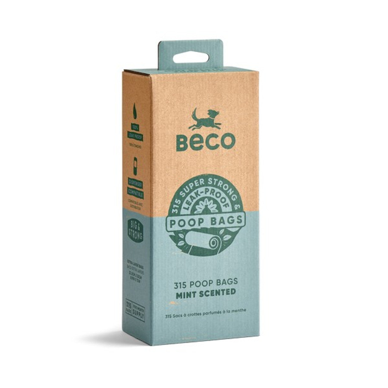 Beco Mint Scented Poop Bags 315's